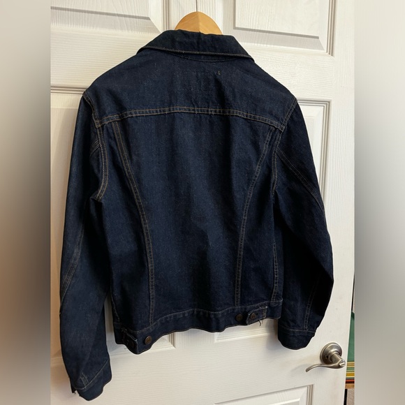 Vintage Levis Big E 70505 0217 Denim Trucker Jacket Size 38 USA Made - Picture 2 of 8